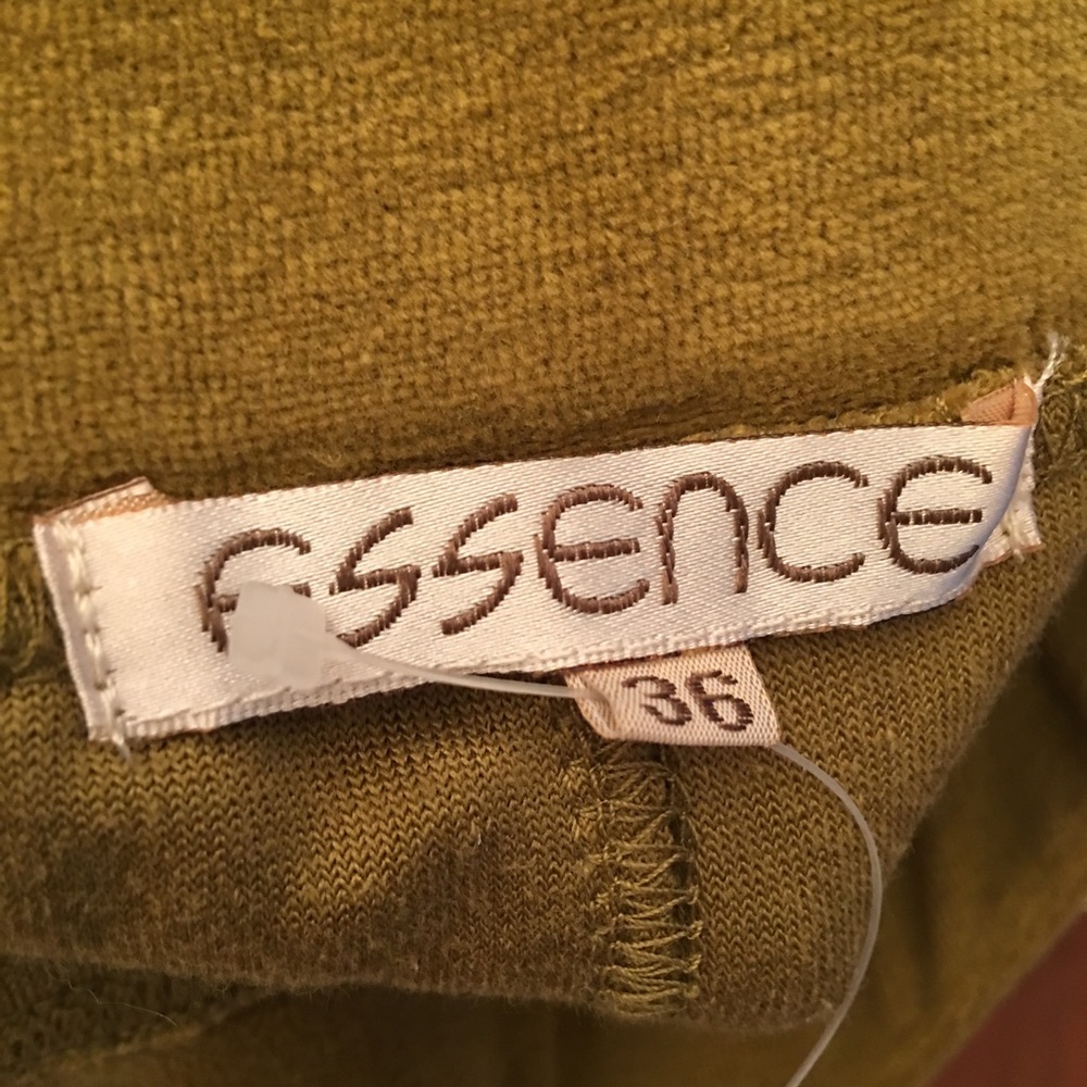 Essence velour velvet leisure suit citrine mustard - Picture 6 of 8